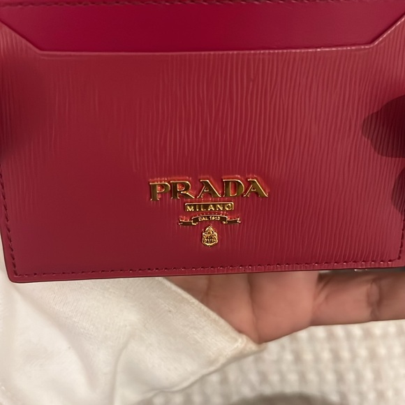 Prada Card Wallet - Vitello Ibisco - Picture 4 of 8